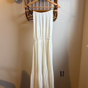 213 Industry Women's White Maxi Dress Small